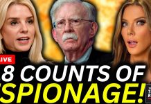 BREAKING: Kash & Bondi DROP NEW INDICTMENT Against ‘DEEP STATE OP’ Bolton–18 Counts of ESPIONAGE