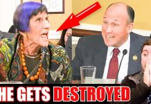 MAGA New Yorker SHUTS UP out of control Rosa DeLauro, EXPOSES her BS right to her face