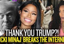 Nicki Minaj BREAKS The Internet After Thanking Trump!