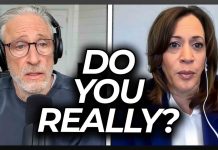 Watch Kamala Harris Get Angry as Jon Stewart Calls BS to Her Face