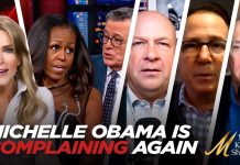 Michelle Obama Finds a NEW Way To Complain About Race on Colbert, with RealClearPolitics