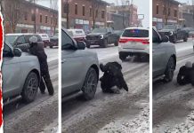 ICE Agent Laughs as Car Hits Protester During Tense Minneapolis Confrontation
