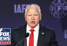 Tim Walz BLAMES Trump for drawing attention to fraud