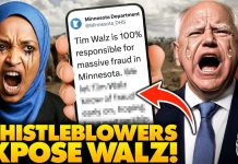 Hundreds of Government Whistleblowers Publicly TURN on Tim Walz, Expose ALL Somali Fraud, It’s OVER