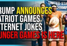 Trump Announces Patriot Games, Internet Jokes HUNGER GAMES Is Here