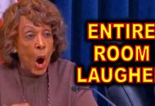 Maxine Watters Gets MOCKED with LAUGHTER at Committee Event…..