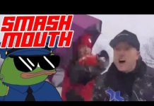 American Knocks Out “ICE Protestor” Assaulting People With a Bullhorn