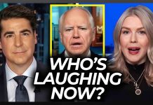 Tim Walz Humiliated as Press Sec Has a Hilarious Reaction to His Career Ending