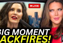 Lib “Rising Star” Gretchen Whitmer CRASHES & BURNS in LIVE Humiliation