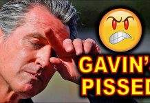 NOBODY is More DESERVING of THIS than Gavin Newsom…..