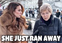 Reporter CAUGHT Elizabeth Warren OFF GUARD With One Question