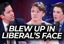 Watch Harry Sisson’s Face When Michael Knowles Corrects His Lie with This Fact