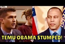 You WON’T BELIEVE the Answer Hakeem Jeffries (aka TEMU OBAMA) gave to this Iran Question!