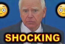 Tim Walz’s AWFUL “Joe Biden-Like” Gaffe During Budget Presser…..