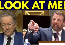 Markwayne Mullin DESTROYS Coward Rand Paul for Refusing to Look Him in The Eye