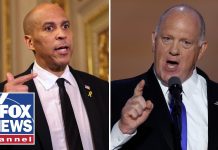 Tom Homan CHALLENGES ‘Lying’ Cory Booker…