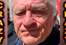 Meanwhile in NYC…..Robert De Niro is SLIPPING into SENILITY…..
