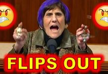 Dem Rosa DeLauro SCREAMS & YELLS Like a LUNATIC on the HOUSE Floor…..