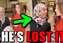 Ilhan Omar turns into a RABID ANIMAL when confronted by based reporter!!