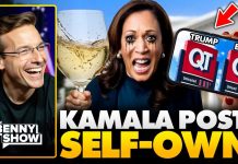 Kamala Harris Shows Up DRUNK at Gas Station, Delivers UNHINGED Slurry Rant | Internet DESTROYS Her…
