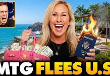MTG FLEES America! New $5 Million Foreign Mansion EXPOSED as MAGA Republicans Rage