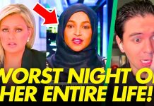 PANIC! Ilhan Omar Goes DEAD SILENT When CONFRONTED in front of ENTIRE WORLD! CAREER OVER!!!