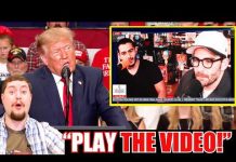 Trump plays surprise video at Michigan rally – He’s Done F***ing Around